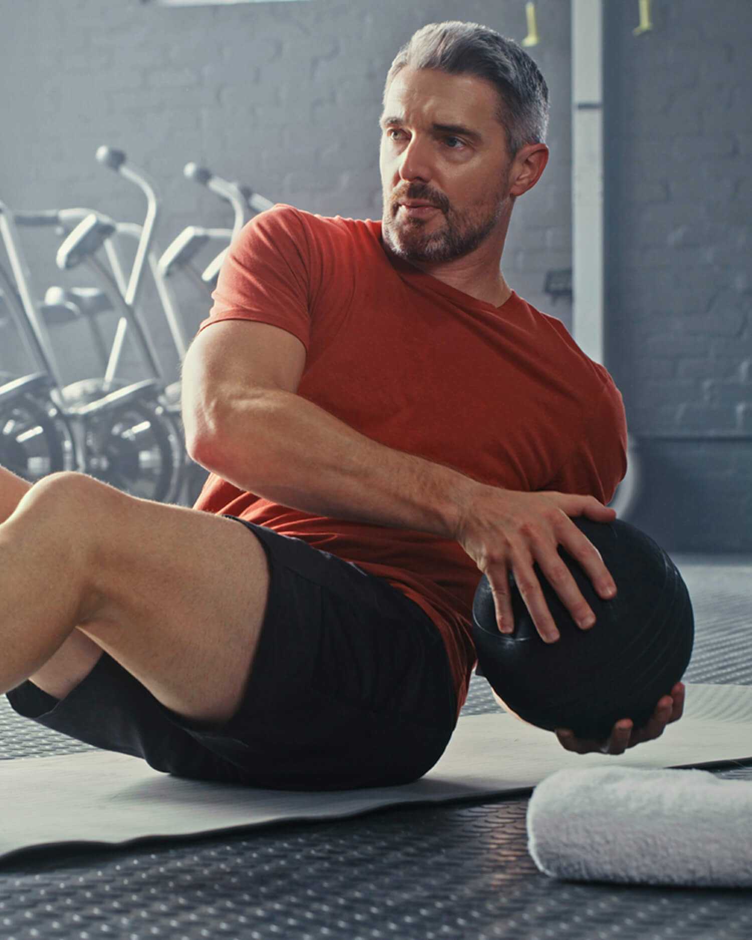 A man working out